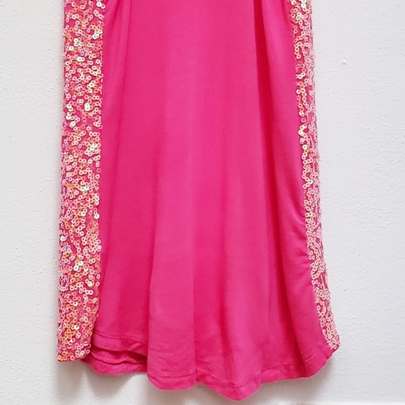 Charlotte Russe Iridescent Fuchsia Sequin Tank Top - Picture 9 of 11